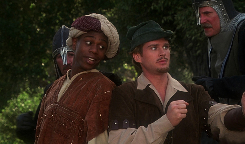 Robin Hood: Men in Tights is coming to Hulu. And yes, that’s a young Dave Chappelle.